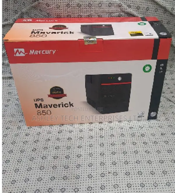 Mercury 850va Ups Backup Power Supply for Pc Router