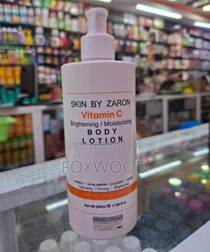 Zaron Vitamin C Brightening/Moisturizing Body Lotion.