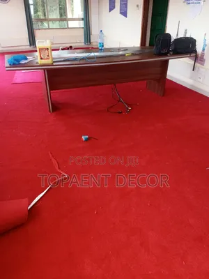 Red Presidential Office Carpet