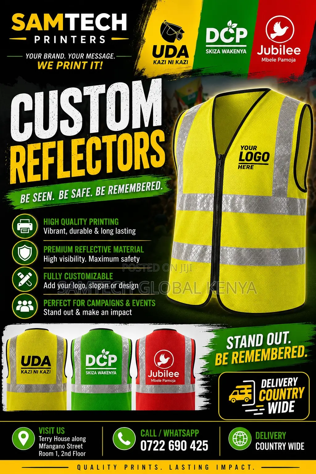 Campaign Reflector Branding Services Available