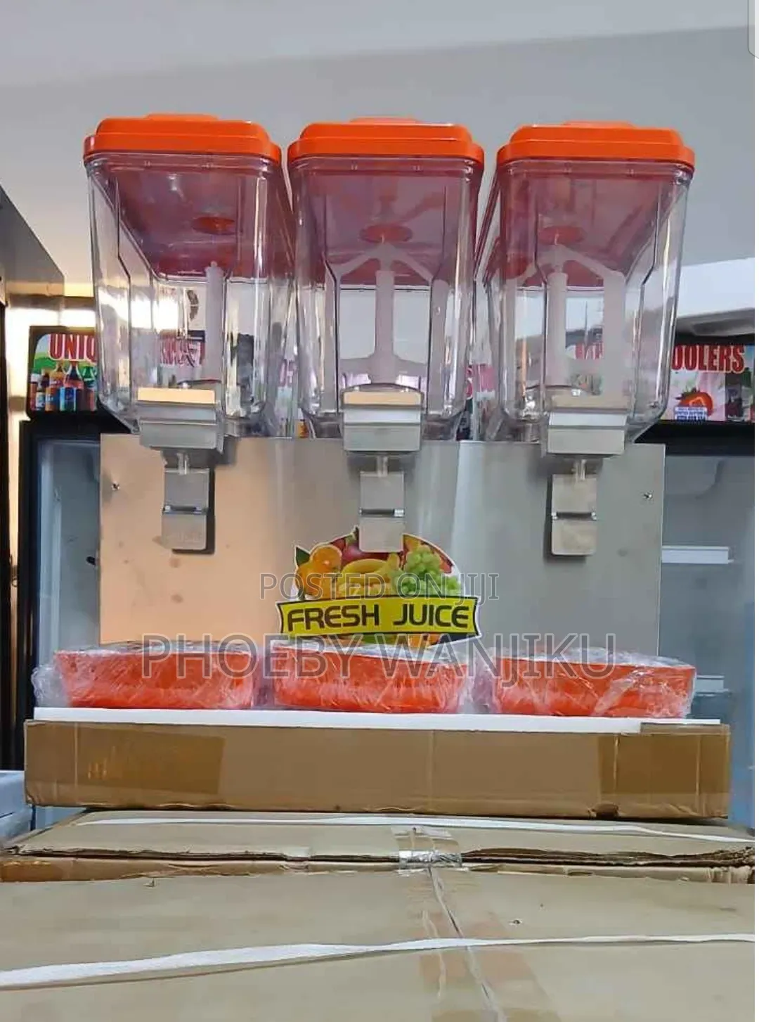 Juice Dispenser/3 Compartments Juice Dispenser