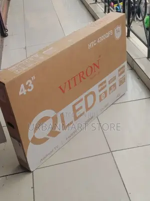 Vitron 43" Qled Tv – Sharp and Bright Screen