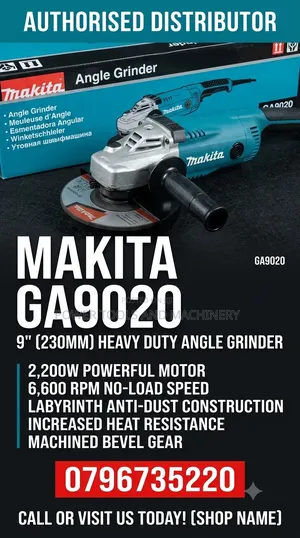 Makita Angle Grinder 9"