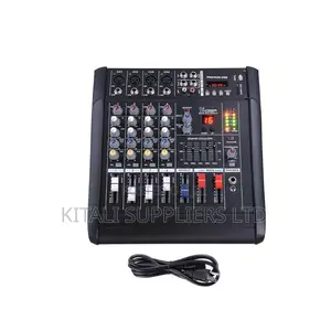 4-Channel Audio Mixer – Compact Professional Sound Console