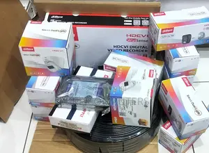 Dahua 4ch Full Color CCTV Camera Complete Kit With 500gb