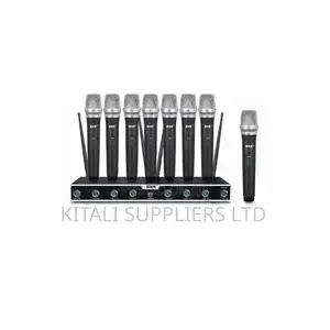 BNK Bk8800 Professional 8-Channel Uhf Wireless Handheld Microphone