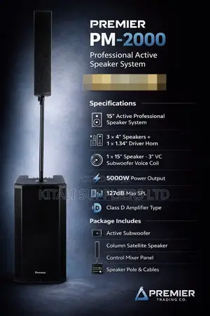 Pm-2000 Active Professional Speaker