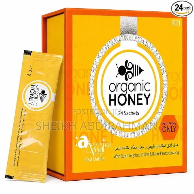 Organic Honey 24 Sachets