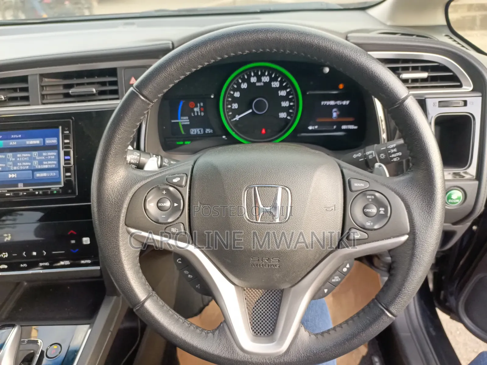 Honda Fit Shuttle 2019 Blue