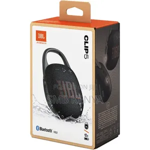 JBL Clip 5-7watts Portable Waterproof Speaker-Black