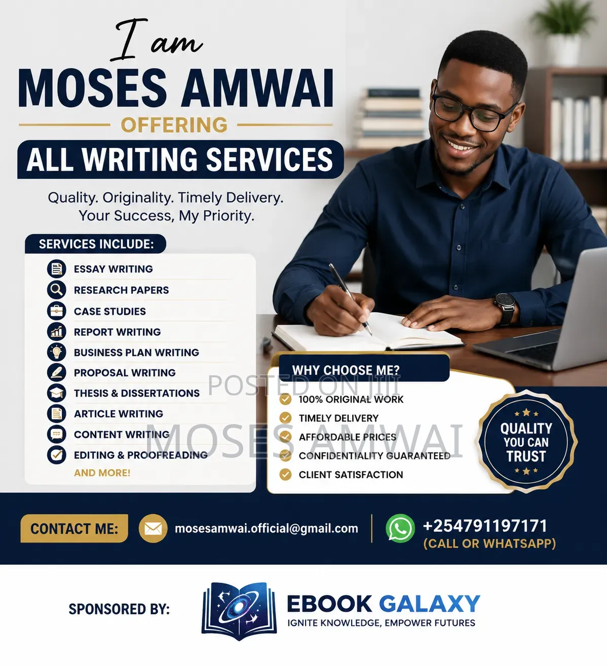 Professional Writer — Academic, Research Content Writing |