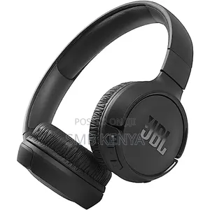 JBL Tune 510bt Wireless on-Ear Headphones With Purebass Sound – Black