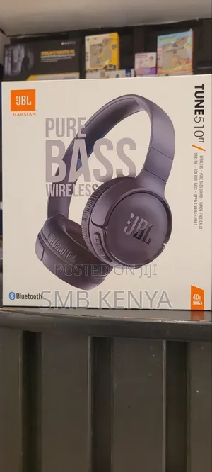 Original JBL Tune 510bt Headphones-Black
