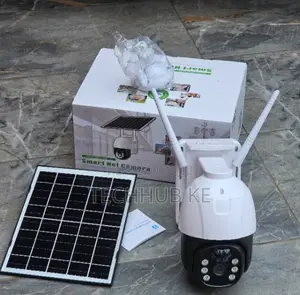 Solar 4g Powered Security Camera With Night Vision Motion Detection