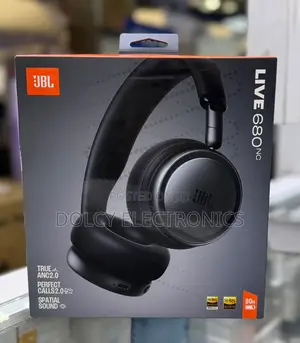 JBL Live 680nc Wireless on-Ear Headphones