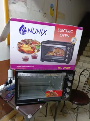 Nunix Countertop Electric Oven With Timer Rotisserie