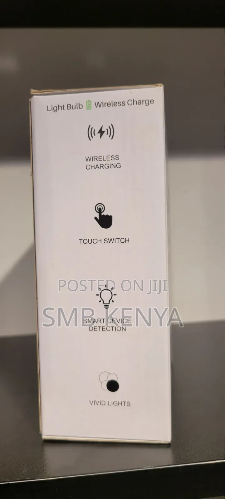 Stylish Led Lamp With Wireless Charging For Home And Office Use