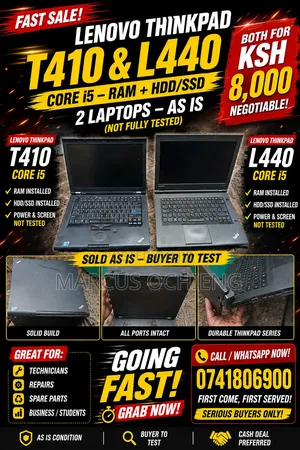 Laptop Lenovo ThinkPad L440 8GB Intel Core i5 SSD 512GB