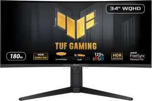 Gaming Monitor Asus Tuf 34 Inch WQHD 180hz Vg34vql3a