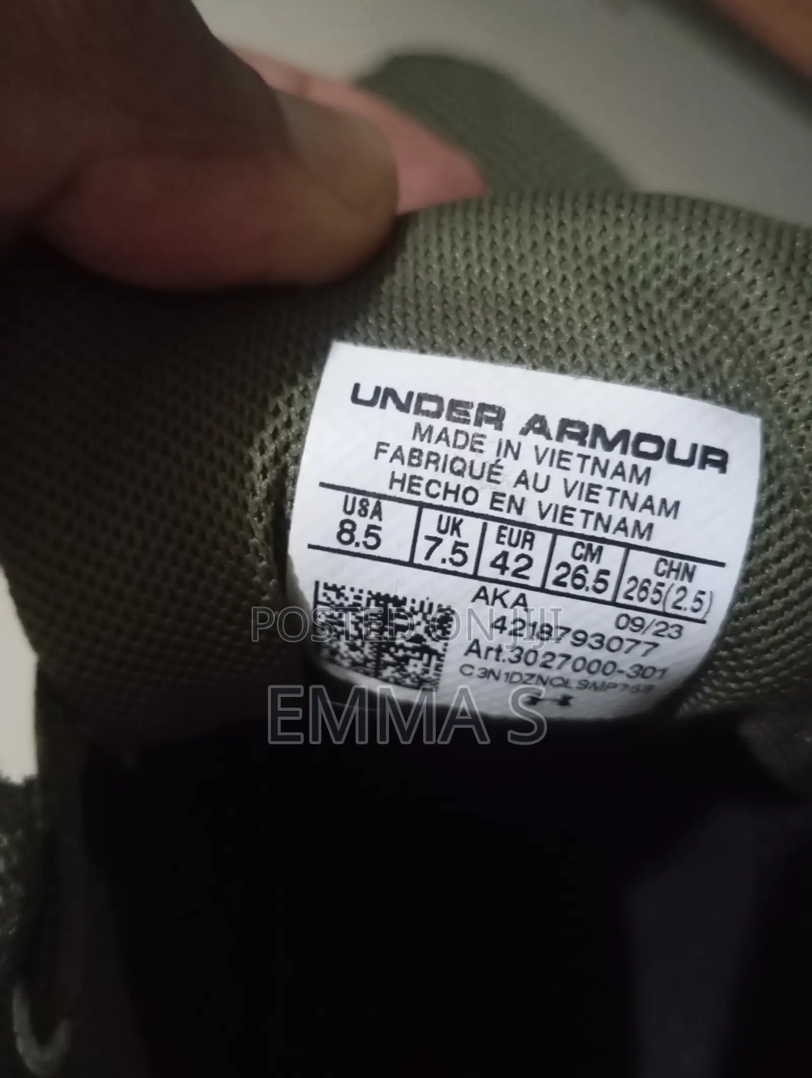 Under Armour Sneakers Size 42