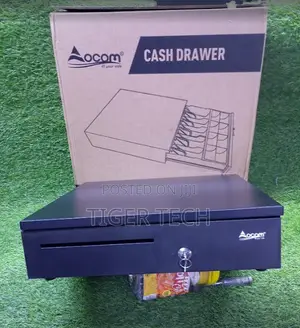 Cash Register Drawer Ideal for Secure Money Storage for Point of Sale