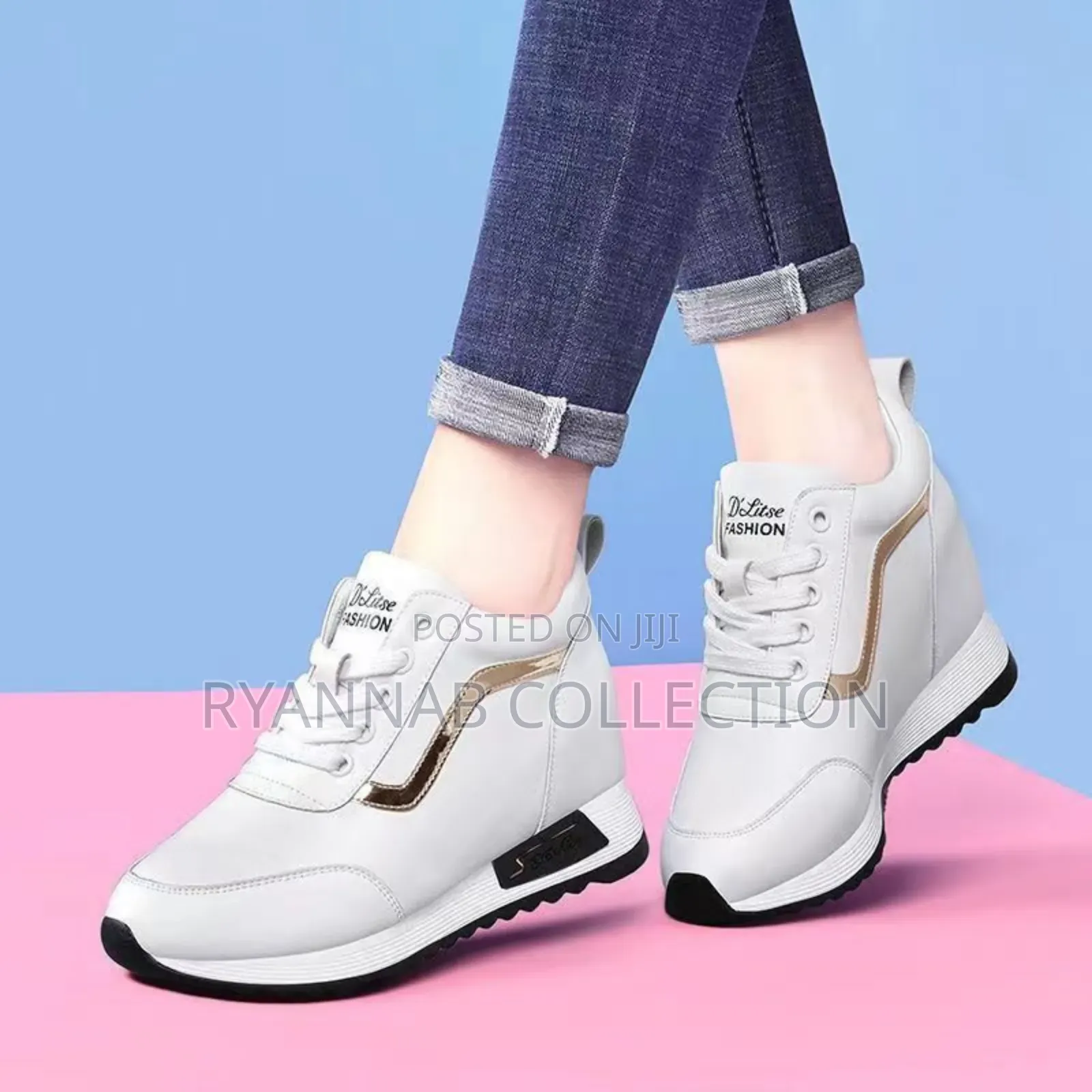 Sporty Wedge Sneaker
