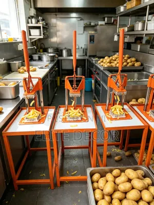Commercial Chips Cutter – Fast Efficient French Fries Cutter
