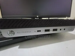 Desktop Computer HP EliteDesk 800 G4 8GB Intel Core i3 SSD 256GB