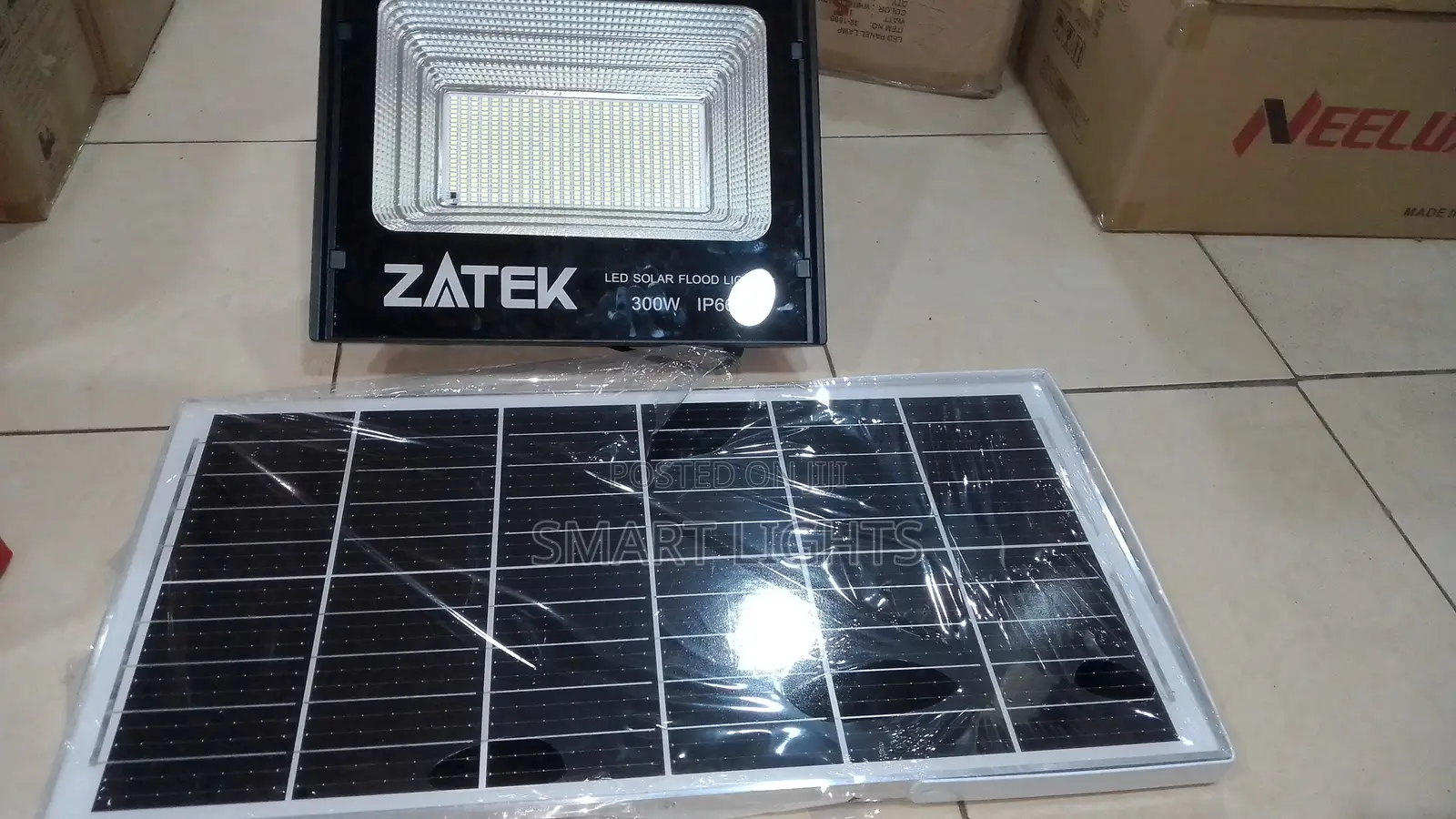 Zatek 300w Led Solar Flood Light