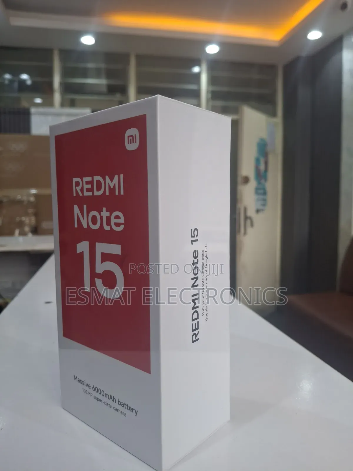 New Xiaomi Redmi Note 15 256 GB Blue
