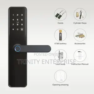 Smart Lock Keyless Entry Fingerprints Password