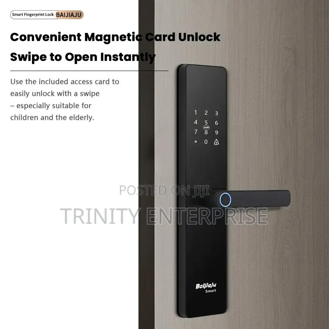 Smart Lock Tuya App Smartlock Fingerprints Password Key Card