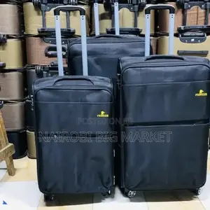 3 In 1 Fabric Laxurious Suitcase Briefcase Travel Bag