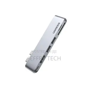 Ugreen Usb-C Hub 6-in-2, Multi-Port Type-C Adapter With Hdmi , Usb 3