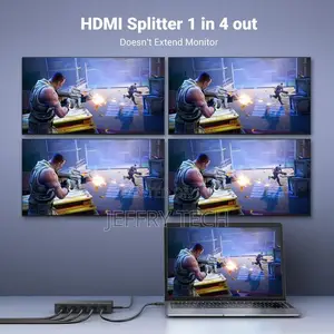 Ugreen Hdmi Splitter With One Input and Four Outputs