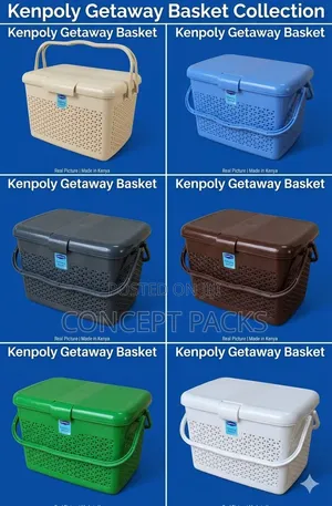 Kenpoly Getaway Basket With Lid