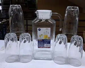 Water Sets 1.8ltrs Jug 6 PCS Glasses Available