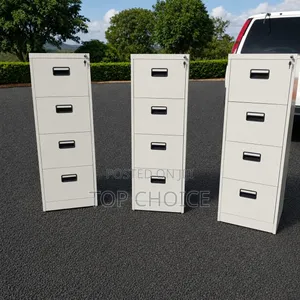 New Metallic 4-Drawer Cabinet