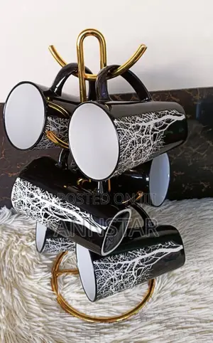 Black Tree Cups/Mugs