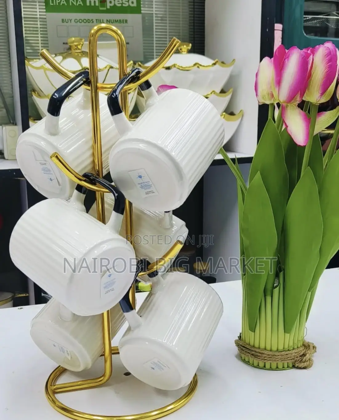 Japanese Excellent Ceramic Mugs Capacity 400ml