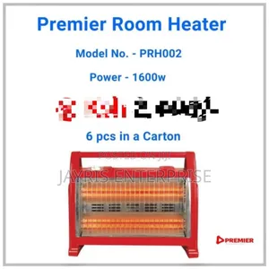Premier Halogen Portable Electric Room Heater