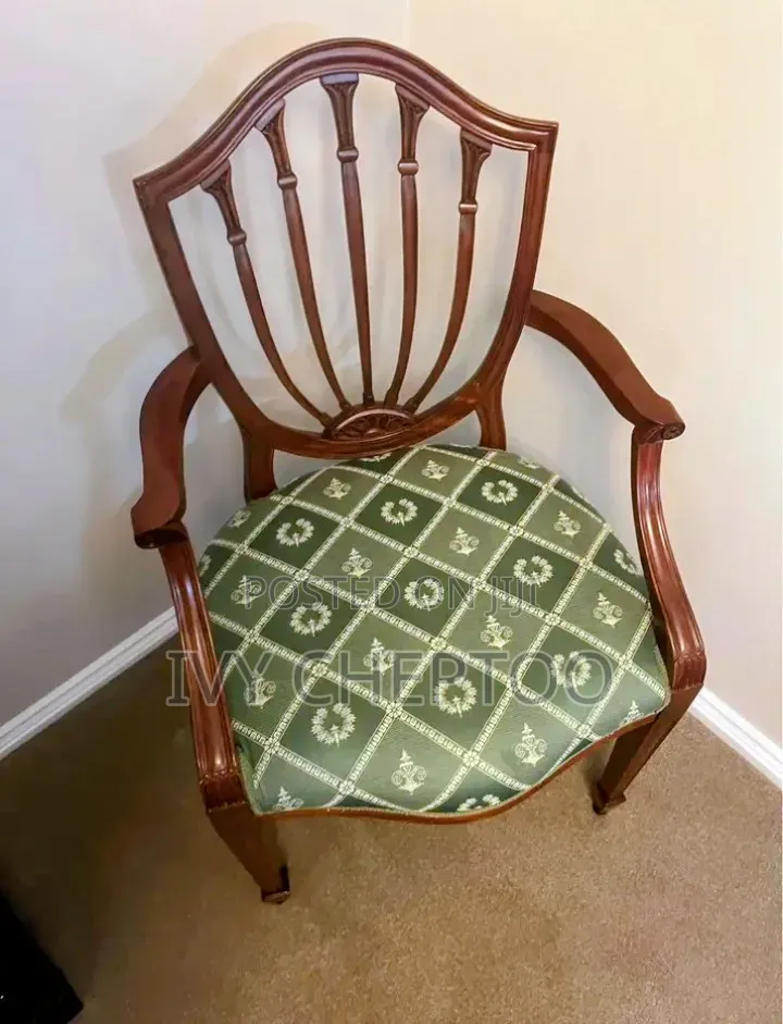 Hepplewhite Dining Room Set 1 Table 7 Chairs