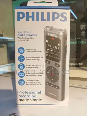Philips Voicetracer Dvt2075 Audio Recorder.