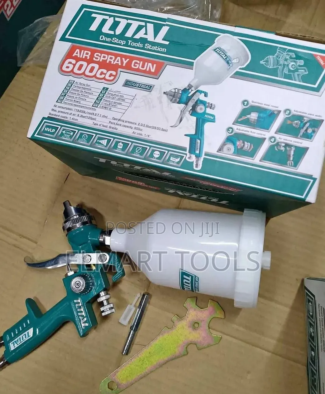 Total Air Spray Gun 600cc