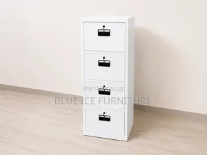 Metal Office Filing Cabinet With 4 Lockable Drawer