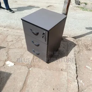 Modern Lockable Mobile Pedestal Drawer Side Bed Storage Unit