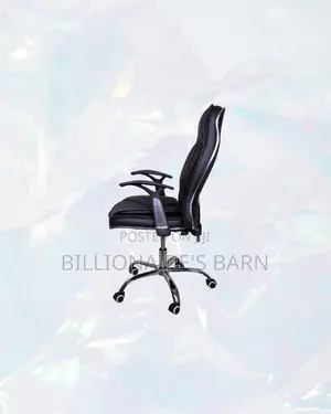 Practical Executive Leather Office Chair High Back for Desk Use