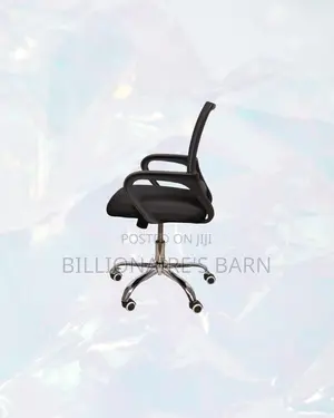 Practical Secretarial Mesh Office Chair Ergonomic Design for Desk Use