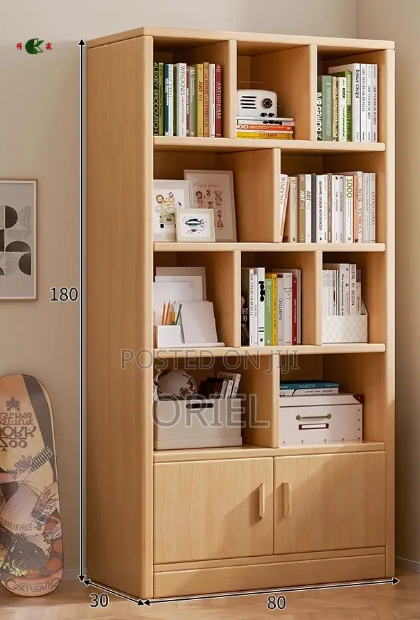 Office Cabinet : Modern Wood Bookshelf Cabinet.