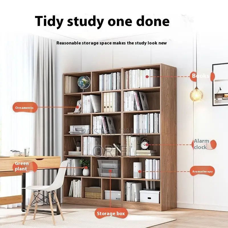 Office Cabinet : Modern Wood Bookshelf Cabinet.